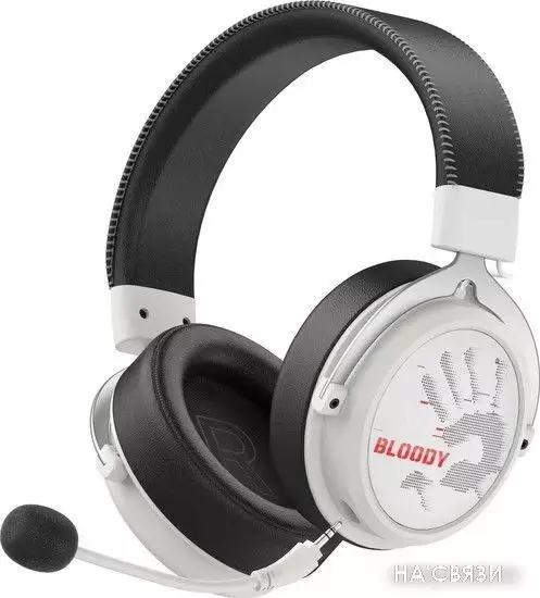 Наушники A4Tech Bloody MR590 Sports (белый/черный)
