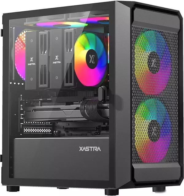 Корпус XASTRA A303M 3ARGB (черный)