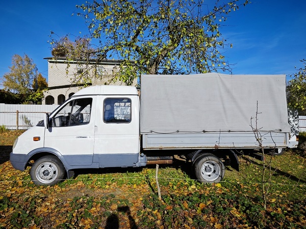 Газель фермер GAZ-330232 418 бортовой тентовый 2007год до3.5т